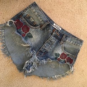 One teaspoon denim shorts
